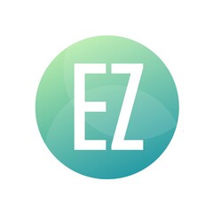 EZ Letter Logo Design With Simple style