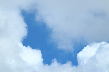 青空　雲