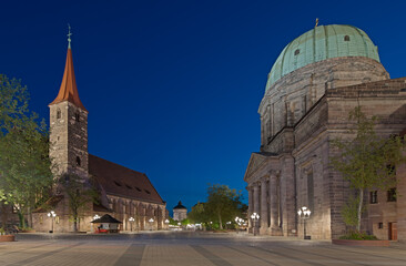 Die Kirchen St. Jakob und St. Elisabeth in Nürnberg