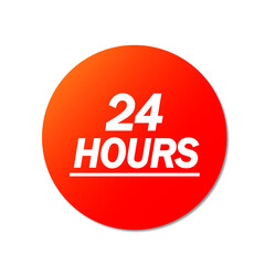 24 hours icon
