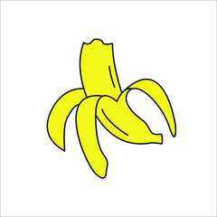 banana icons symbol vector elements for infographic web