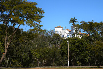 PIRENÓPOLIS, BRAZIL - JULY 16, 2021: MATRIX CHURCH