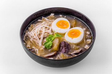 Fish maw in chicken broth