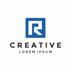 Fototapeta premium R Logo