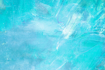 BLue abstract painting background