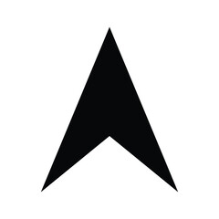 up arrow sign icon design vector