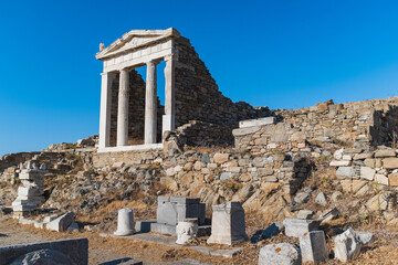 Visiting Delos Island in Greece