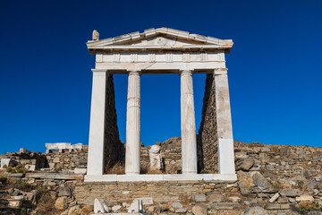 Visiting Delos Island in Greece