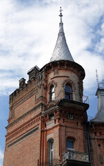 Obraz premium Facade of an old building in Kiev