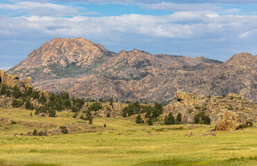Fototapeta premium landscape in the mountains