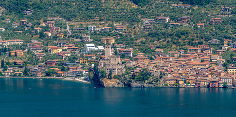 Italienische Kleinstadt nahe dem Gardasee.