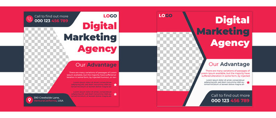 Digital Marketing Agency Social Media Banner Template