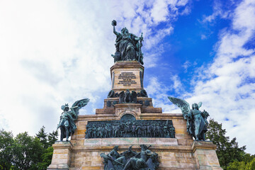 Wonderful  pamorama with Germania Monument.