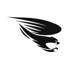 phoenix logo design vector template