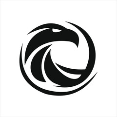 phoenix logo design vector template