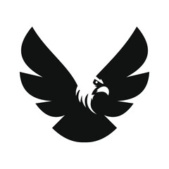 phoenix logo design vector template