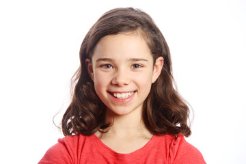 Mädchen 10 Jahre im Portrait