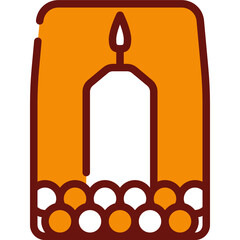 candle one color icon