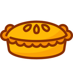 Pie Two Tone icon