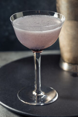 Boozy Refreshing Aviation Cocktail with Gin