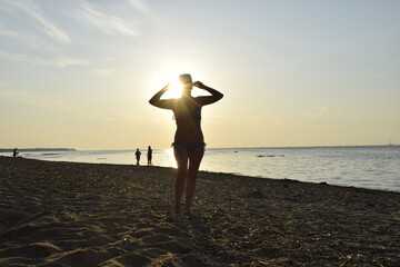 person on the beach