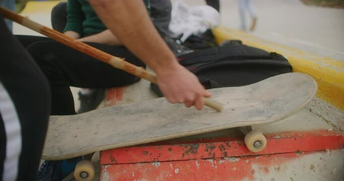 Skateboard At The Suli Skate Park in Sulaymaniyah, Iraq