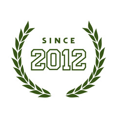 Since 2012 emblem