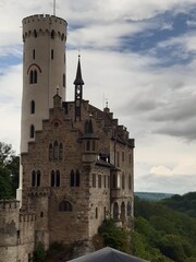 Schloss Lichtenstein in Deutschland im Bundesland Baden Württemberg.