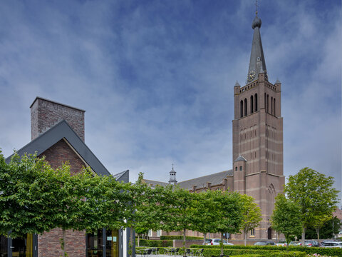 Immaculate Reception Church in Hank, Noord-Brabant Province, The Netherlands