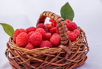 basket of raspberries