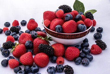 berries on a plate 2021