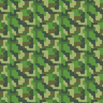 Military digital camouflage pattern with seamless rounded corners. For prints, backgrounds, websites.