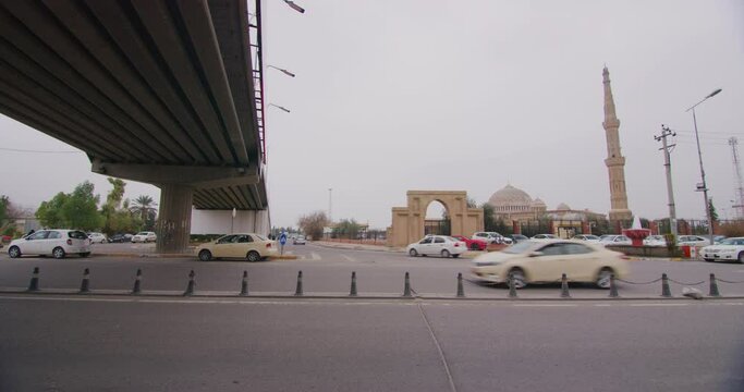 Every Day Life And Traditional Architecture Near The Citadel in Erbil, Iraq