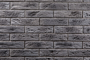 Granite stone gray decorative brick wall seamless background texture