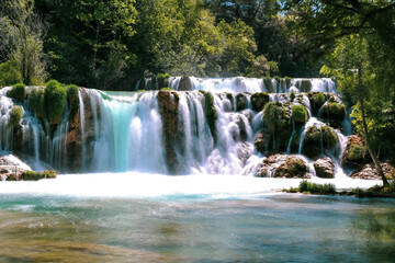 Croatia - Krka National Park with amazing waterfalls
