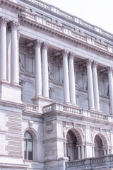Obraz premium Architecture of the Library of Congress in Washington, District of Columbia