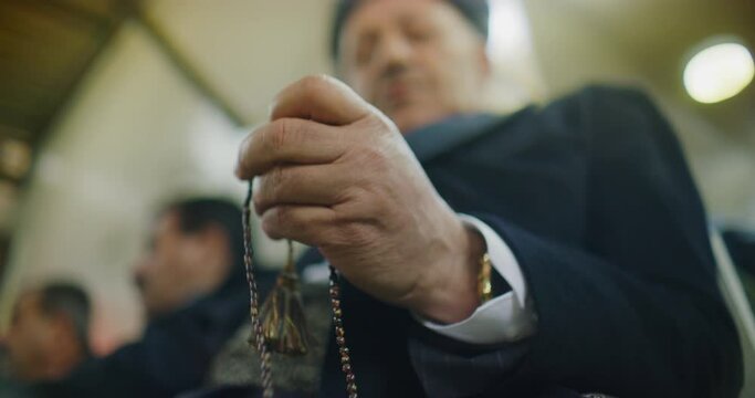 Traditional Worry Beads And Rosaries Near The Citadel in Erbil, Iraq
