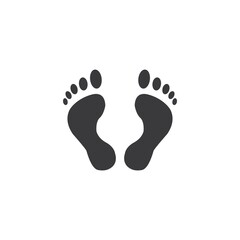 Fototapeta na wymiar Feet icon