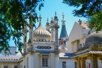 The Royal Pavilion in Brighton, at the moment there is a museum open to the public