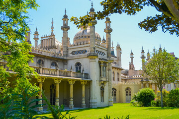 The Royal Pavilion in Brighton, at the moment there is a museum open to the public