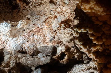Keuken spatwand met foto rocks Lime shale in the world largest water cave © AAref
