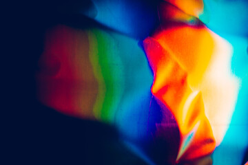 abstract background with bright and saturated colors