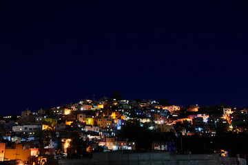 Fototapeta na wymiar night view of Guanajuato