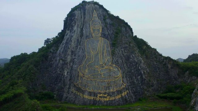 Buddha Mountain in Pattaya, Chonburi, Thailand