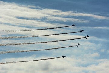 Japan Air Self Defense Force aerobatic team 