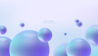 메쉬를 사용한 3d추상적 배경