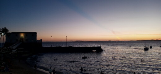 Por do sol