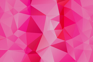 Obraz premium Colorful purple vivid polygonal triangular background pattern