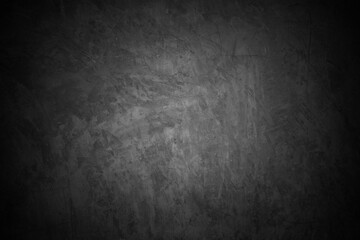 Old wall texture cement dark black gray  background abstract grey color design are light with white gradient background.