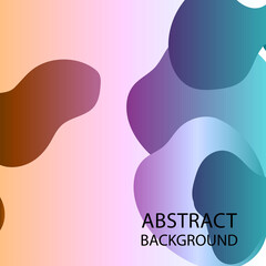 Dynamic texture background with fluid shapes modern concept - Vector